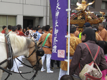 亀戸天神社例大祭にチェリーが参加しました！